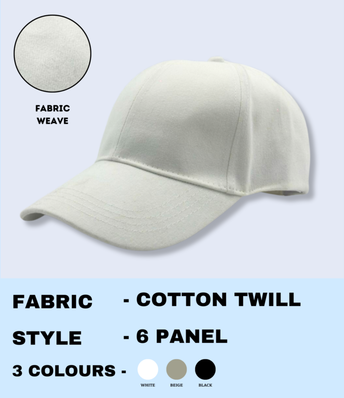 Cap Cotton Twill