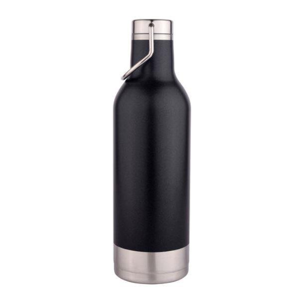 500ml Black Stainless Steel Vacuum Bottle