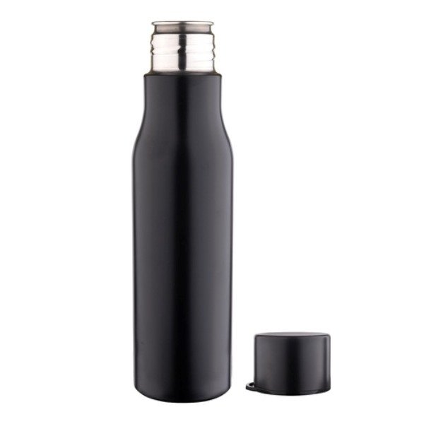 Black 750ml Sturdy Sports Bottle