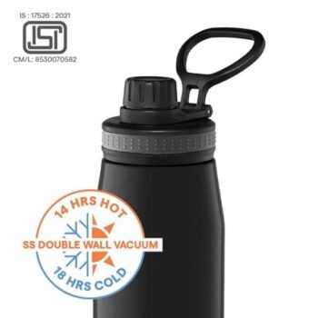 Borosil 900ml Go Sport Stainless Steel Water Bottle