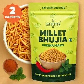 Eat Better Millet Bhujia – Pudina Masti...
