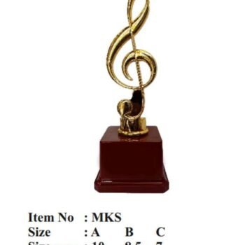 Gold Star Fiber Trophy – Musical Achievement...