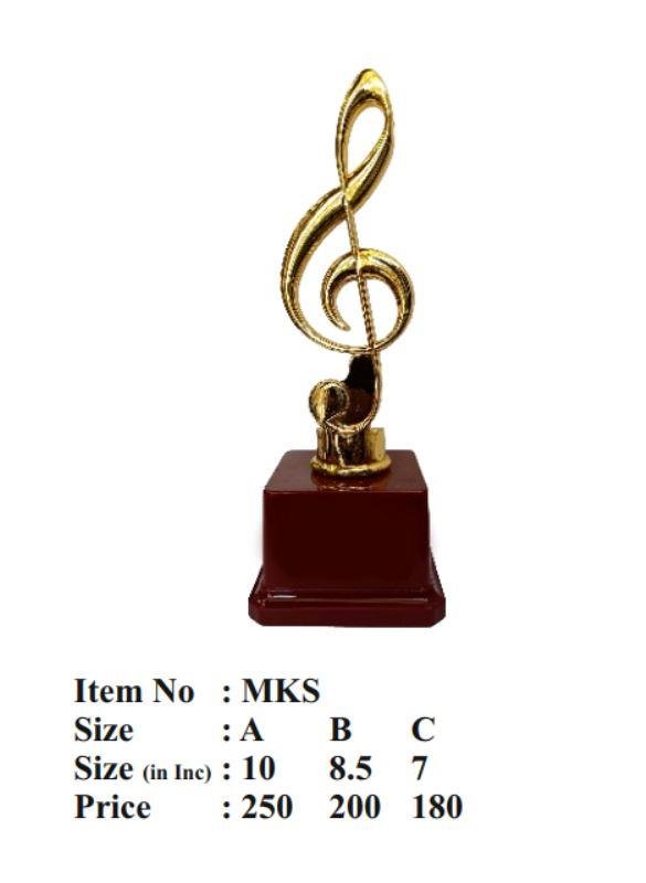 Gold Star Fiber Trophy – Musical Achievement Recognition Award