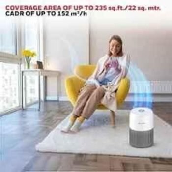 Honeywell Air Touch V1 235 Sqft 3 Stage Air Purifier with H13 HEPA Filter