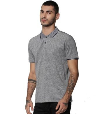 Jack & Jones Viktor Polo – Yarn Dyed Cotton Pique Polo