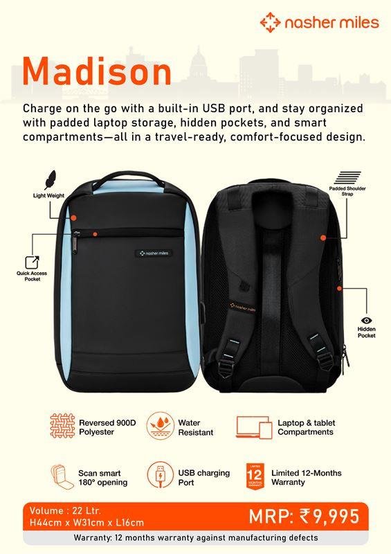 Nasher Miles Madison Backpack