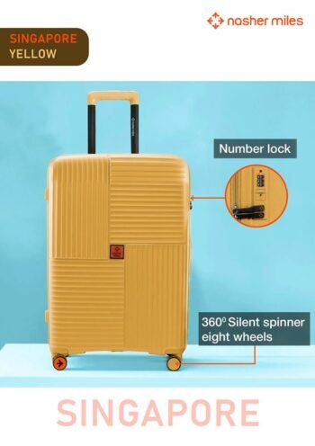 Nasher Miles Singapore Luggage – Yellow...