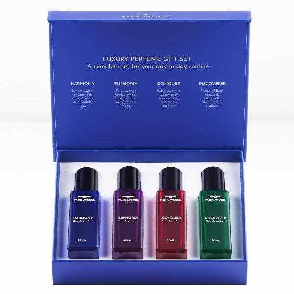 Park Avenue Luxury Perfume Gift Set for Men – 4x20ml
