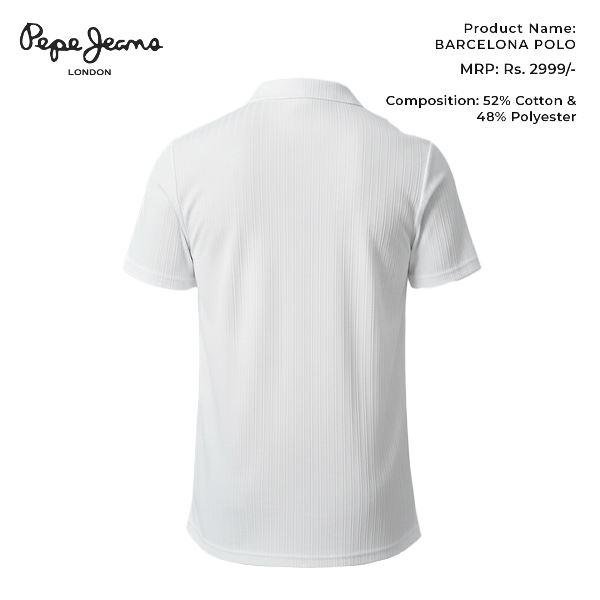 Pepe Jeans Barcelona Polo – White