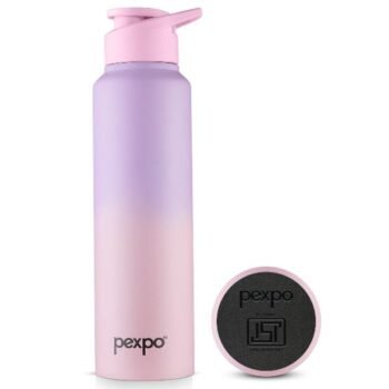 Pexpo Craft Stainless Steel Water Bottle with Sipper Cap