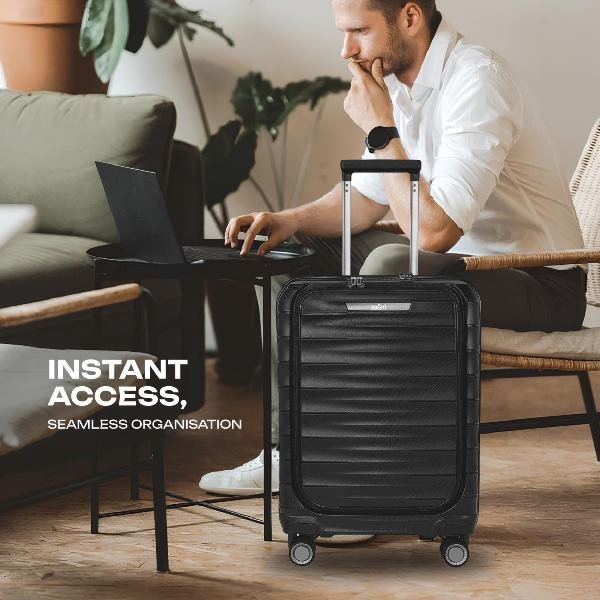 Safari Select Aerolite Hard Cabin Trolley Bag