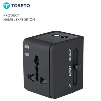 Toreto Expedition International Travel Adapter