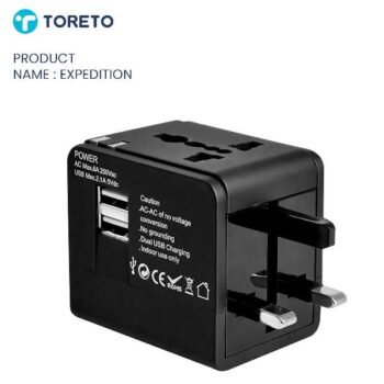 Toreto Expedition International Travel Adapter