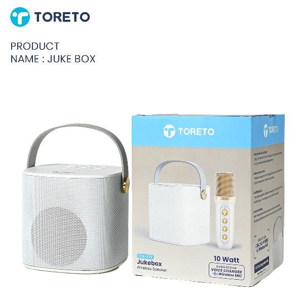 Toreto Juke Box Portable Bluetooth Speaker