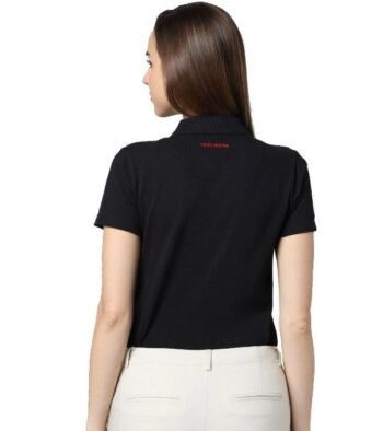 Vero Moda Solid Plain Polo – Premium...