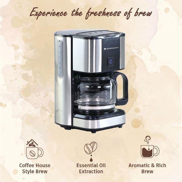 Wonderchef Renewed Regalia Brew Coffee Maker – 550W