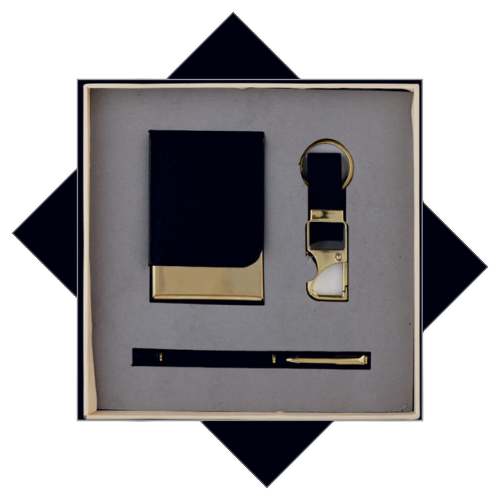 3 in 1 set pen , keychine , cardholder. Item Code j2026531