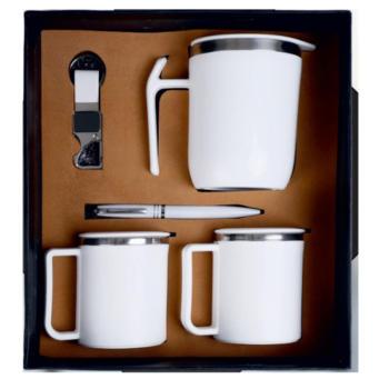 Four-in-One Coffee Essentials Combo Gift Set Item...