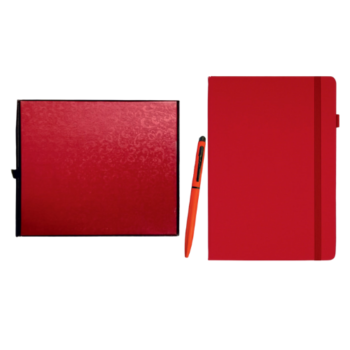 Two-in-One A5 Notebook & Pen Combo Gift...