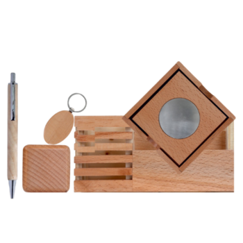 Five-in-One Premium Wooden Desk Set Item Code...