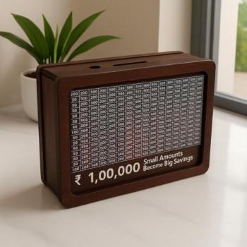 OS384 Piggy Bank Saving Challenge Box...