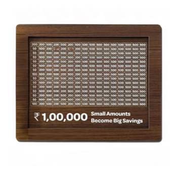 OS384 Piggy Bank Saving Challenge Box...