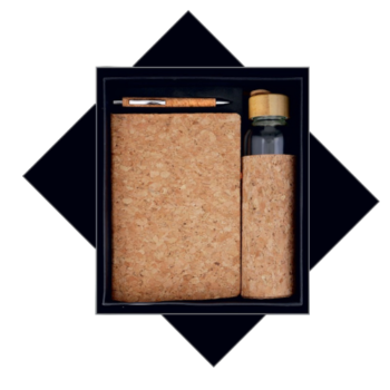 Three-in-One Cork Finish Combo Gift Set Item...