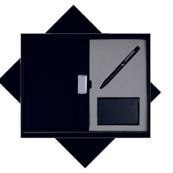 Three-in-One Executive PU Combo Gift Set Item...