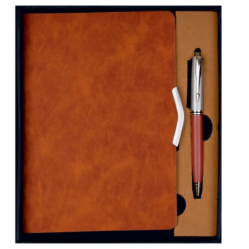 Two-in-One A5 Notebook & Bullet Pen Gift...