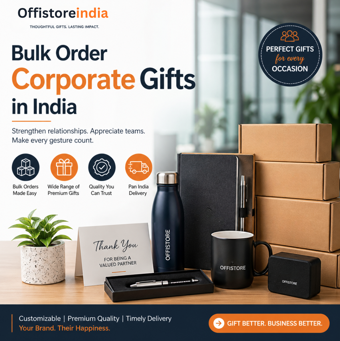 Bulk Corporate Gifting in India by Offistor