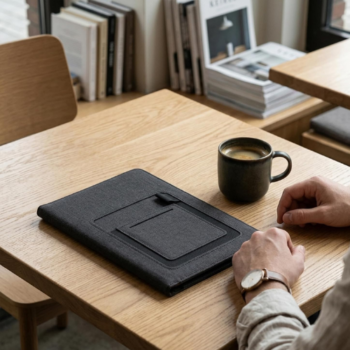 OS108 Executive Fabric Organizer Notebook