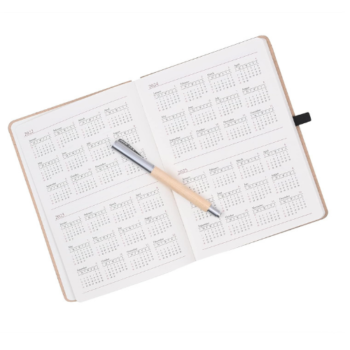 OS111 Premium Wooden Finish Executive Notebook...