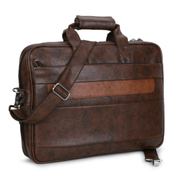 OS416 Premium Leatherette Executive Laptop Messenger Bag...