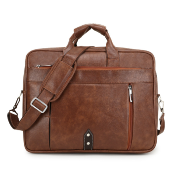 OS418 Premium Executive Leather Laptop Briefcase...