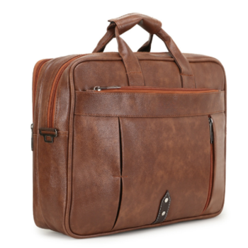 OS418 Premium Executive Leather Laptop Briefcase...
