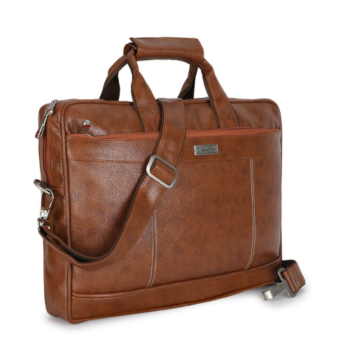 OS420 Premium Executive Leather Laptop Bag...