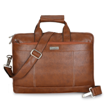 OS420 Premium Executive Leather Laptop Bag...