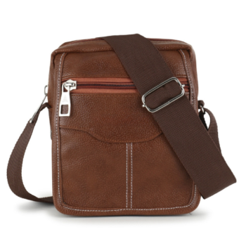 OS435 Premium Leather Crossbody Sling Bag...