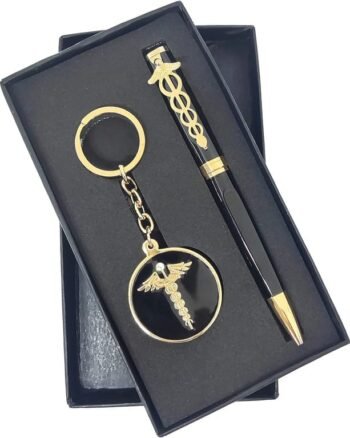 Premium 2-in-1 Executive Pen & Keychain Gift...