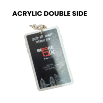 OS227 Custom Acrylic Keychain (Double Side Printing)...